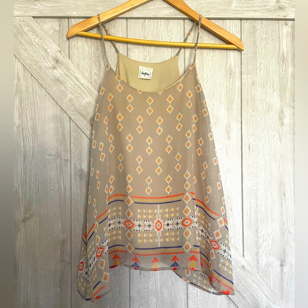 Aztec tank top